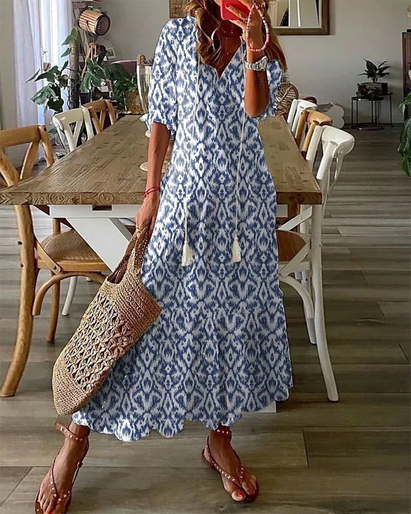 Dianna™ - Boho-Kleid mit Bauchbedeckung