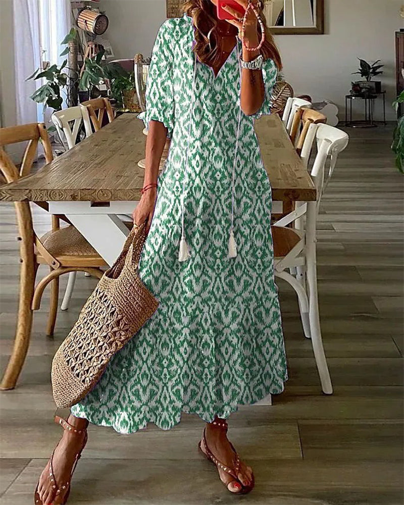Dianna™ - Boho-Kleid mit Bauchbedeckung