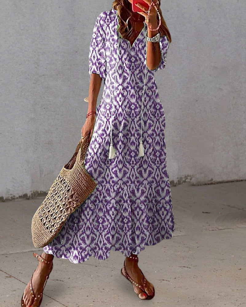 Dianna™ - Boho-Kleid mit Bauchbedeckung