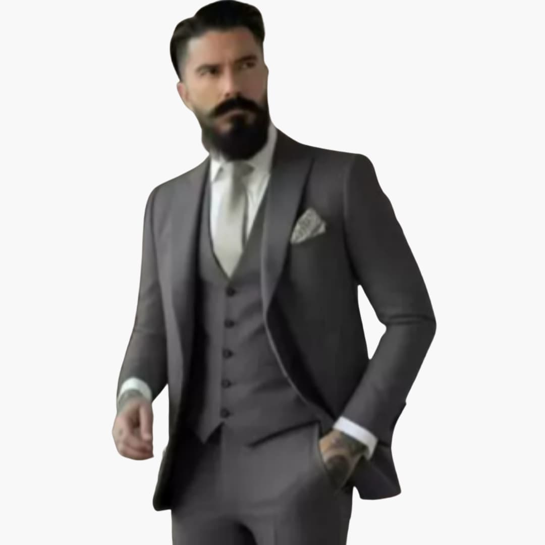 Zweireiher-Anzug für Herren - Klassisches Design mit Stil