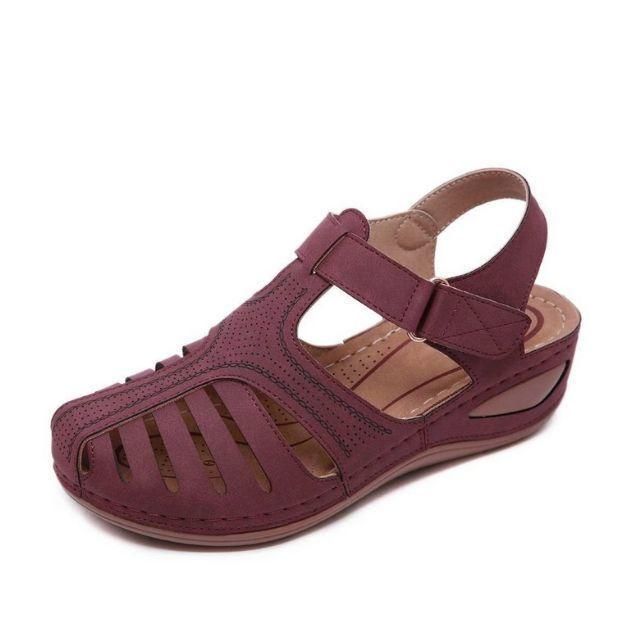 MiraWalk™ – Leichte orthopädische Ledersandalen für ganztägigen Komfort