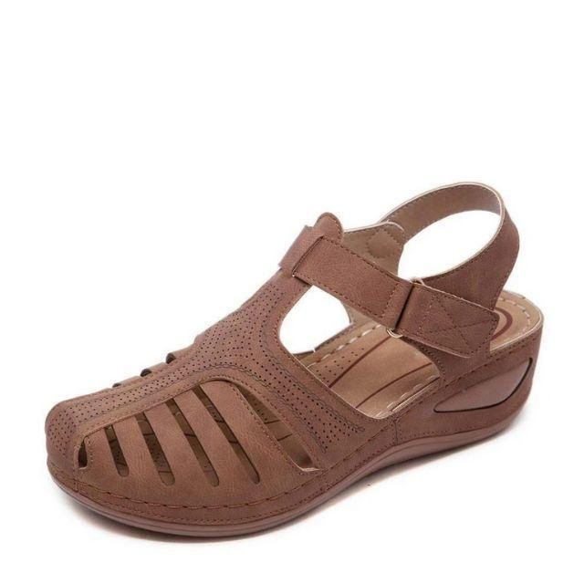 MiraWalk™ – Leichte orthopädische Ledersandalen für ganztägigen Komfort
