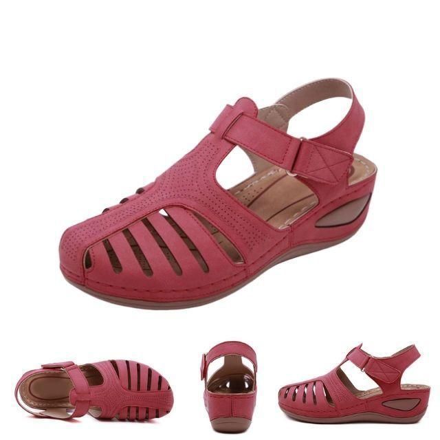MiraWalk™ – Leichte orthopädische Ledersandalen für ganztägigen Komfort