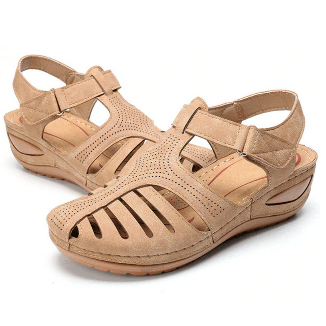 MiraWalk™ – Leichte orthopädische Ledersandalen für ganztägigen Komfort
