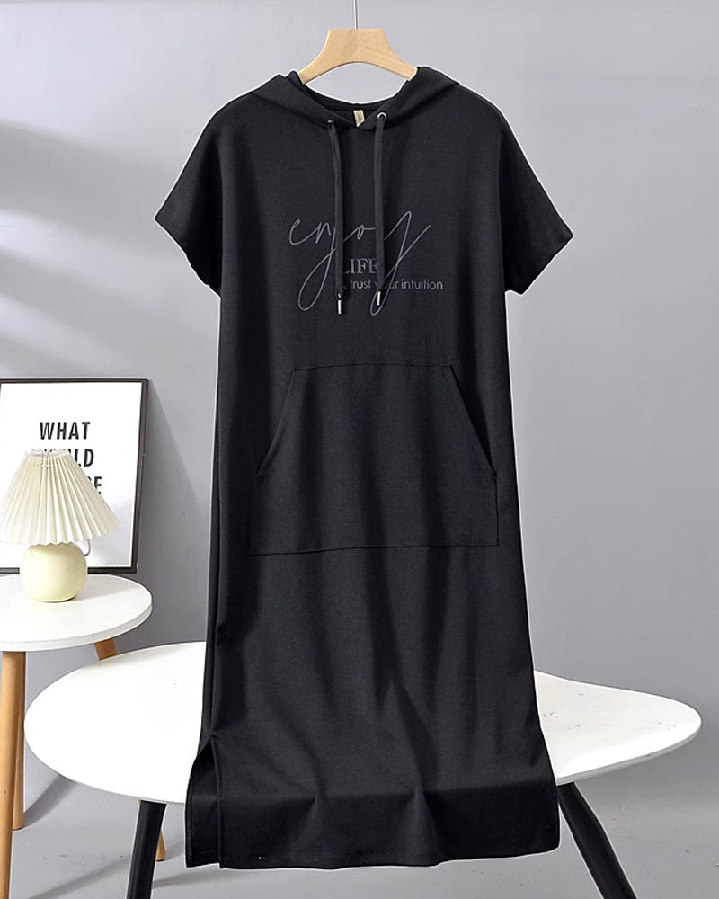 Saskia™ | Casual Hoodie-Kleid