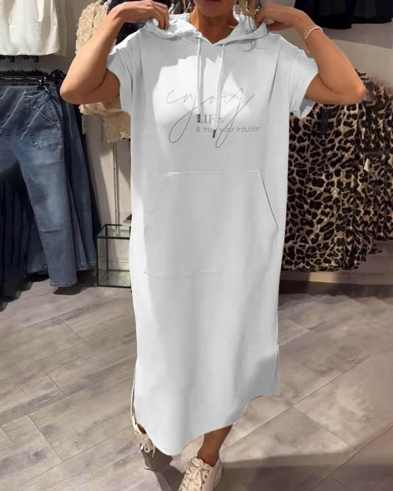 Saskia™ | Casual Hoodie-Kleid