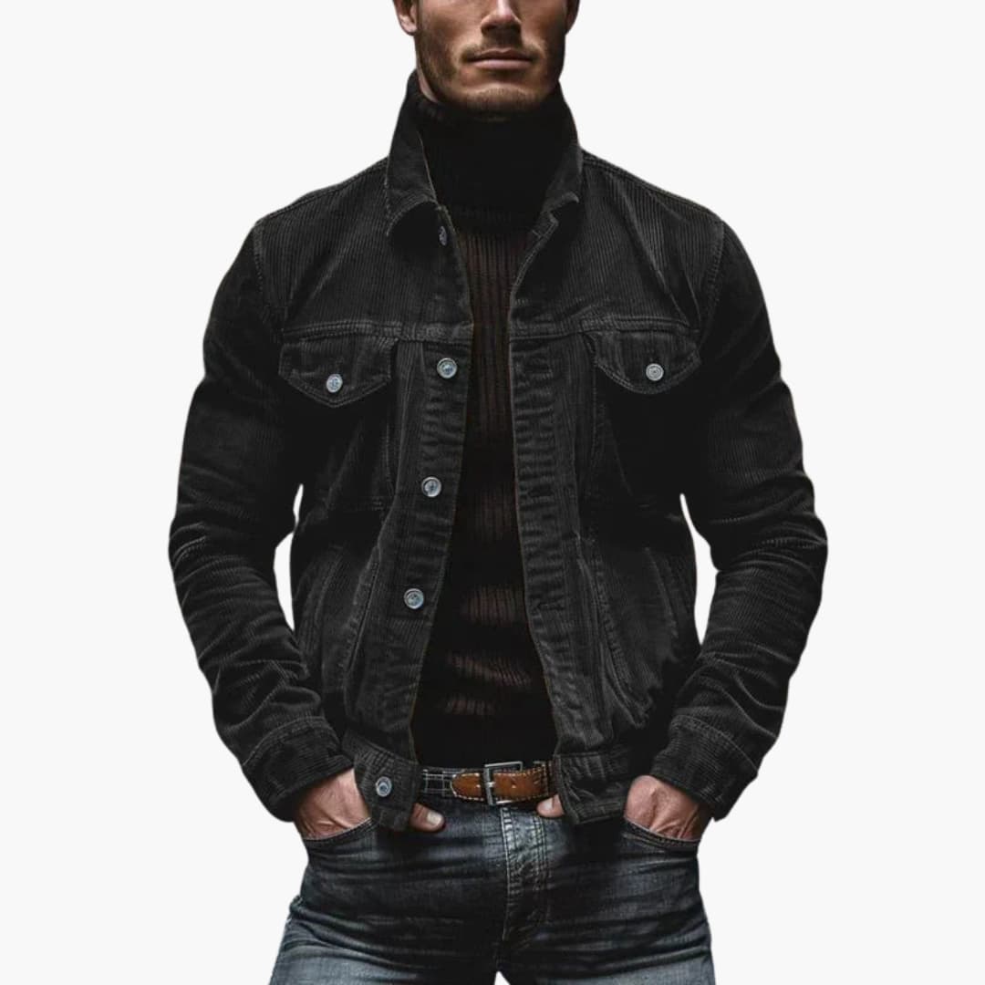 Otto | Retro Cordjacke mit Mehreren Taschen