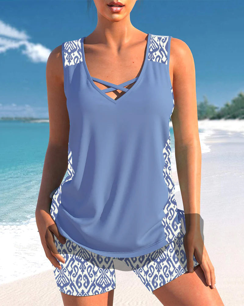Noemi™ - Trendy Tankini Badeanzug