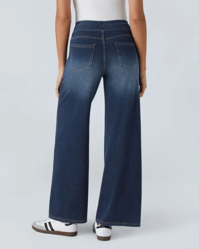 Nova | Hohe Taille Weite Jeans