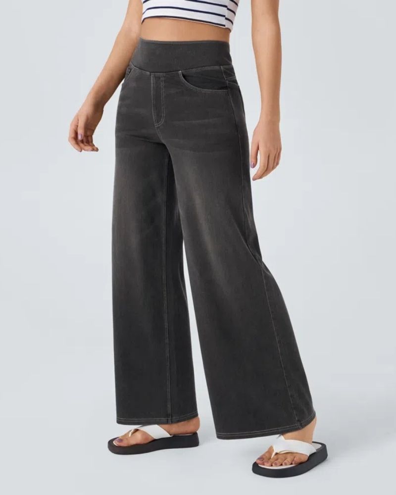 Nova | Hohe Taille Weite Jeans