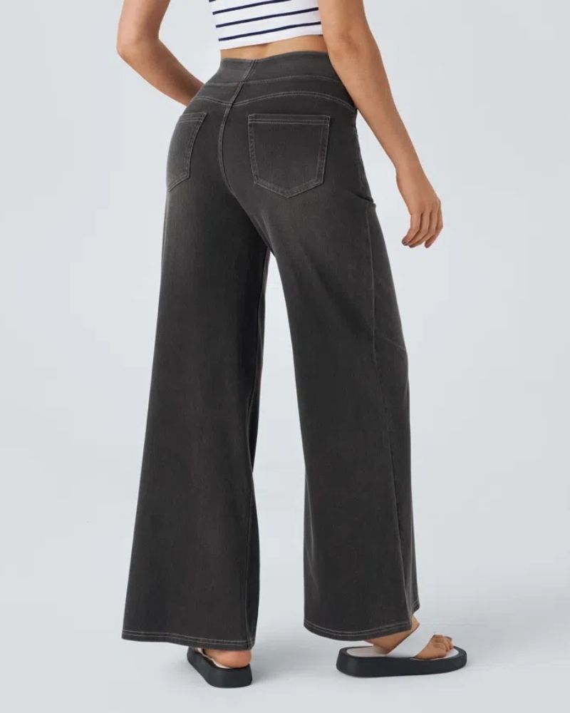 Nova | Hohe Taille Weite Jeans
