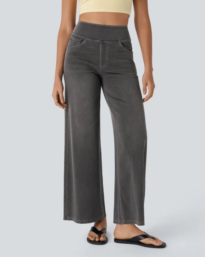 Nova | Hohe Taille Weite Jeans