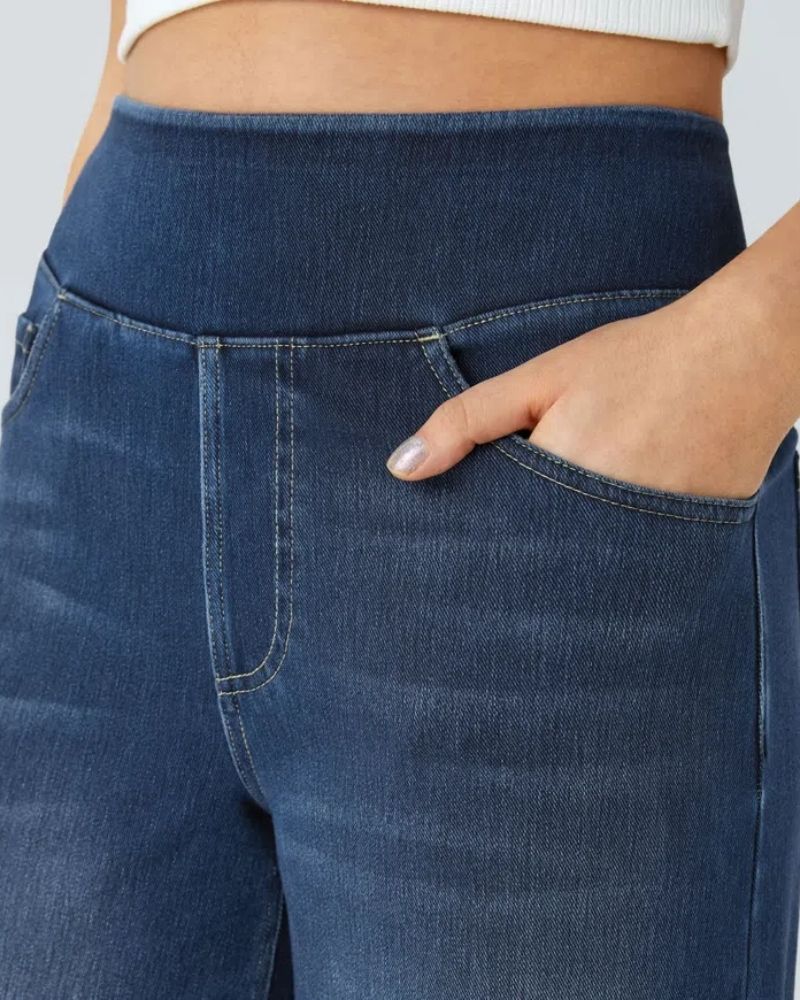 Nova | Hohe Taille Weite Jeans