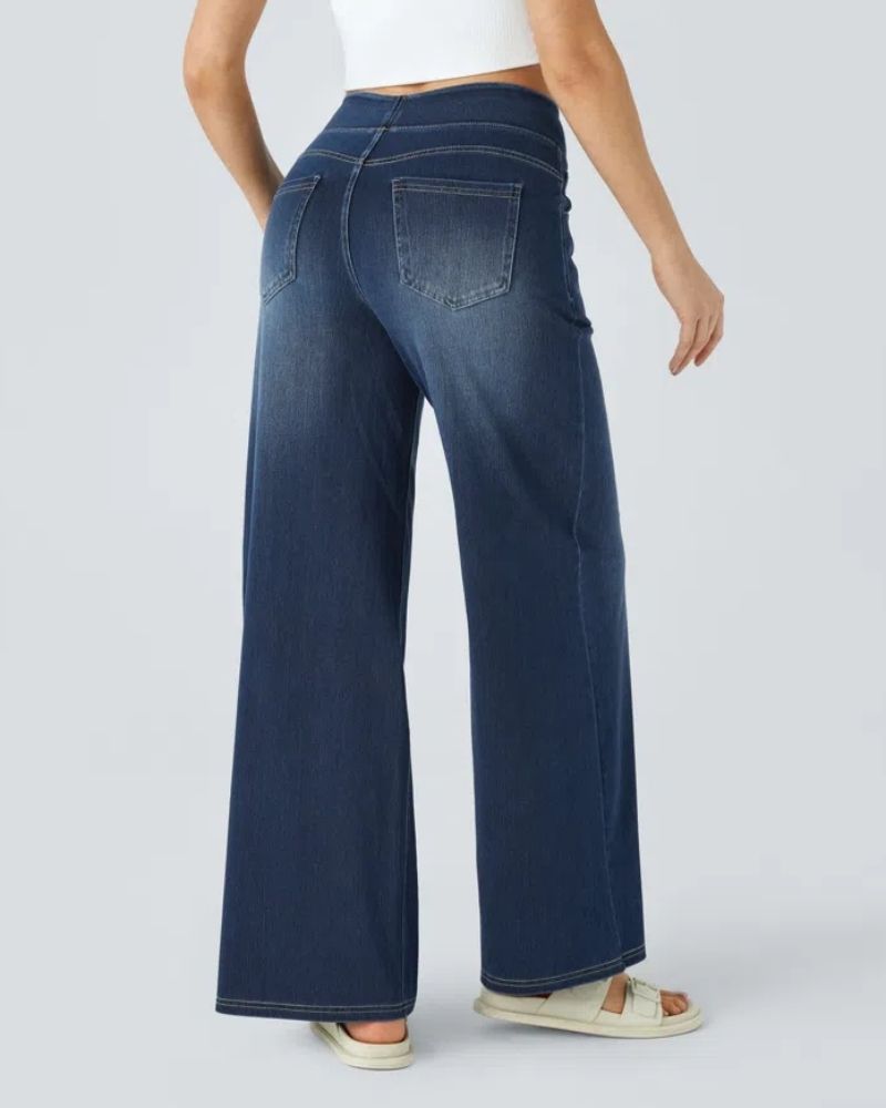Nova | Hohe Taille Weite Jeans