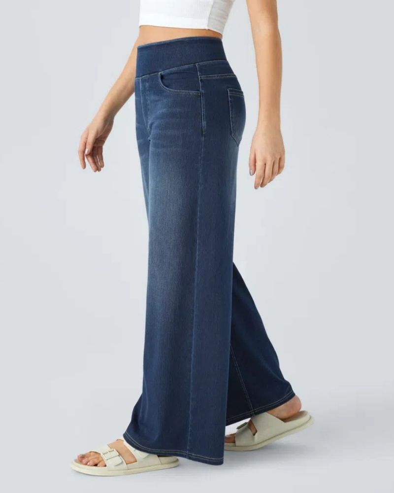 Nova | Hohe Taille Weite Jeans