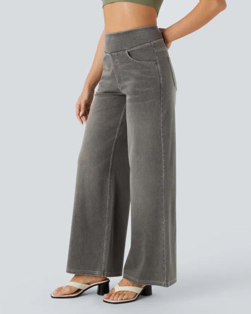 Nova | Hohe Taille Weite Jeans