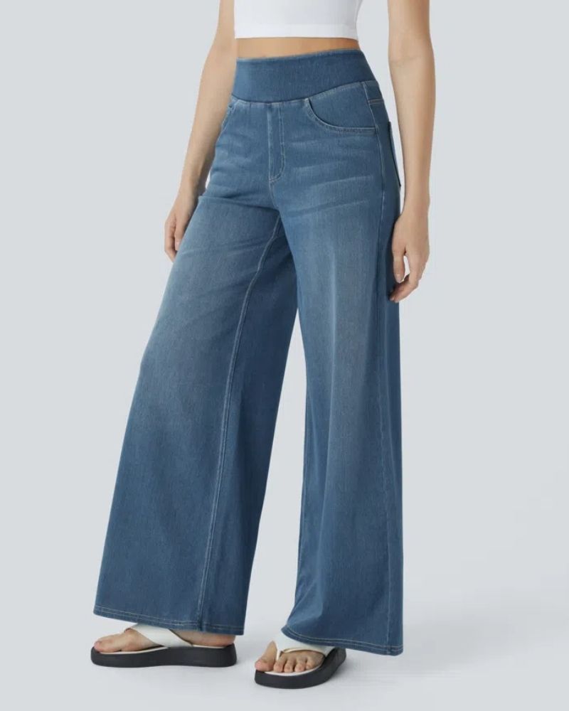 Nova | Hohe Taille Weite Jeans