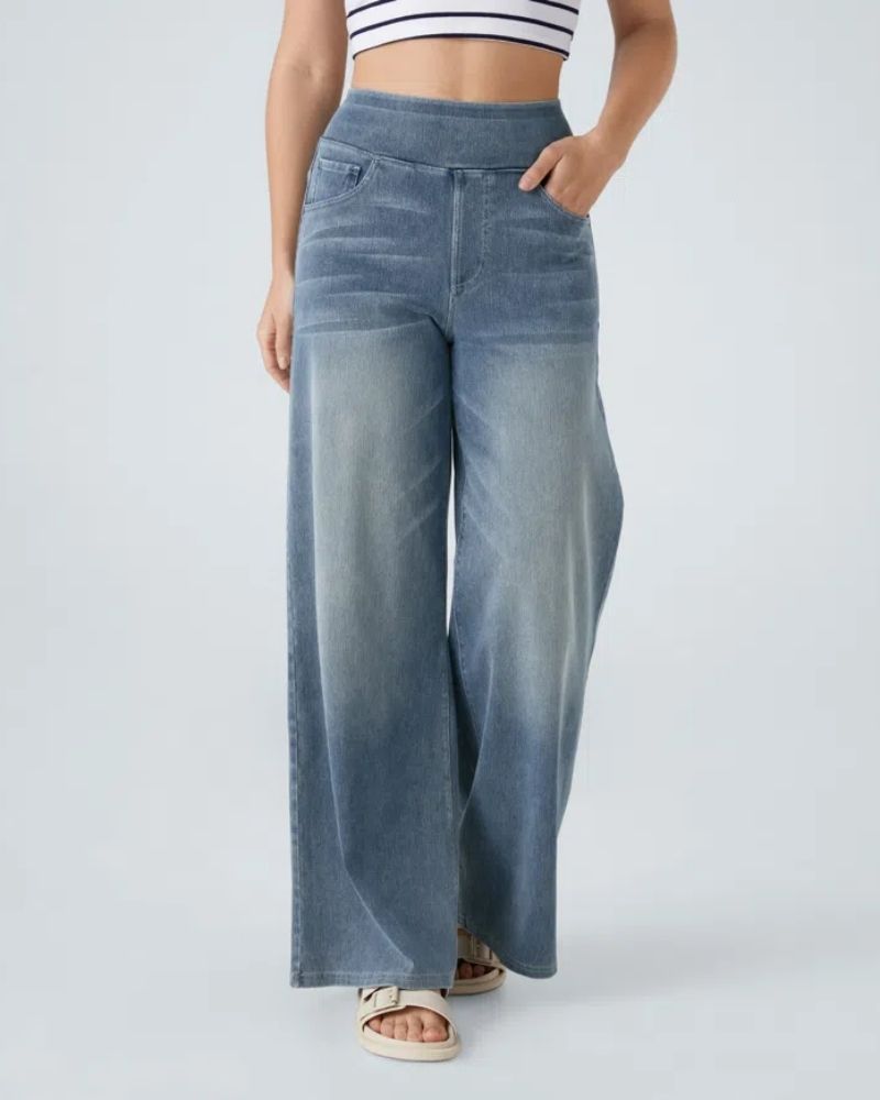 Nova | Hohe Taille Weite Jeans