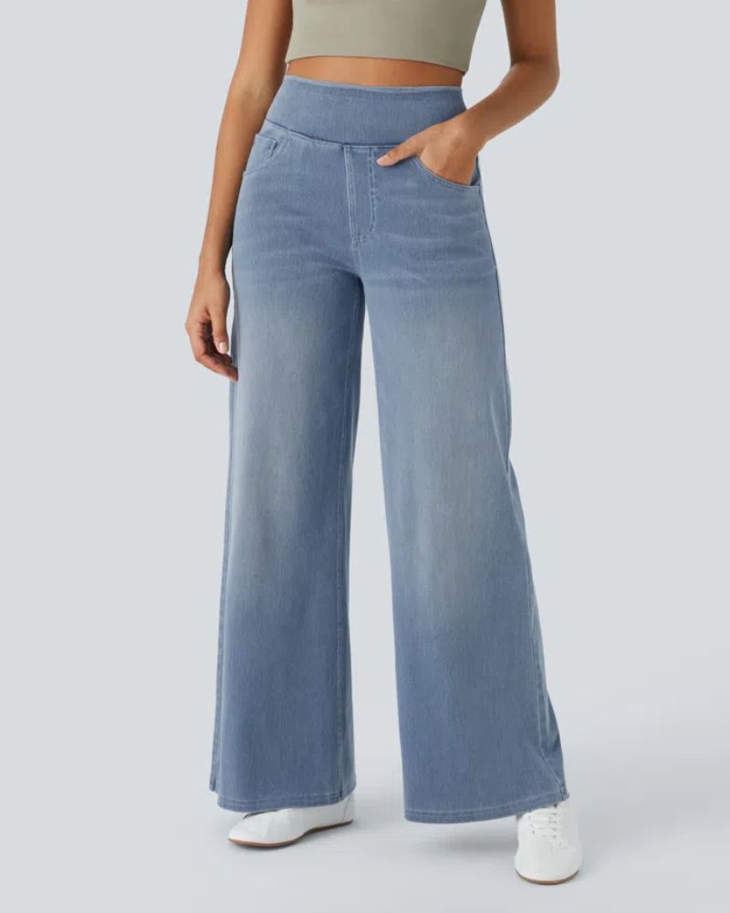 Nova | Hohe Taille Weite Jeans