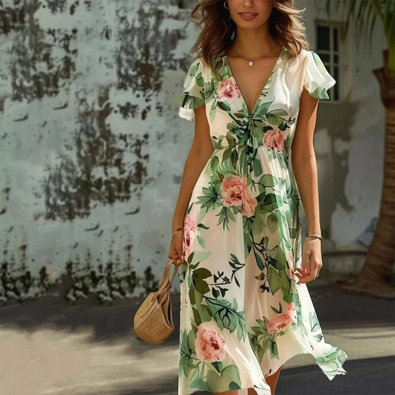 Haidee™ - Floral Breeze-Kleid