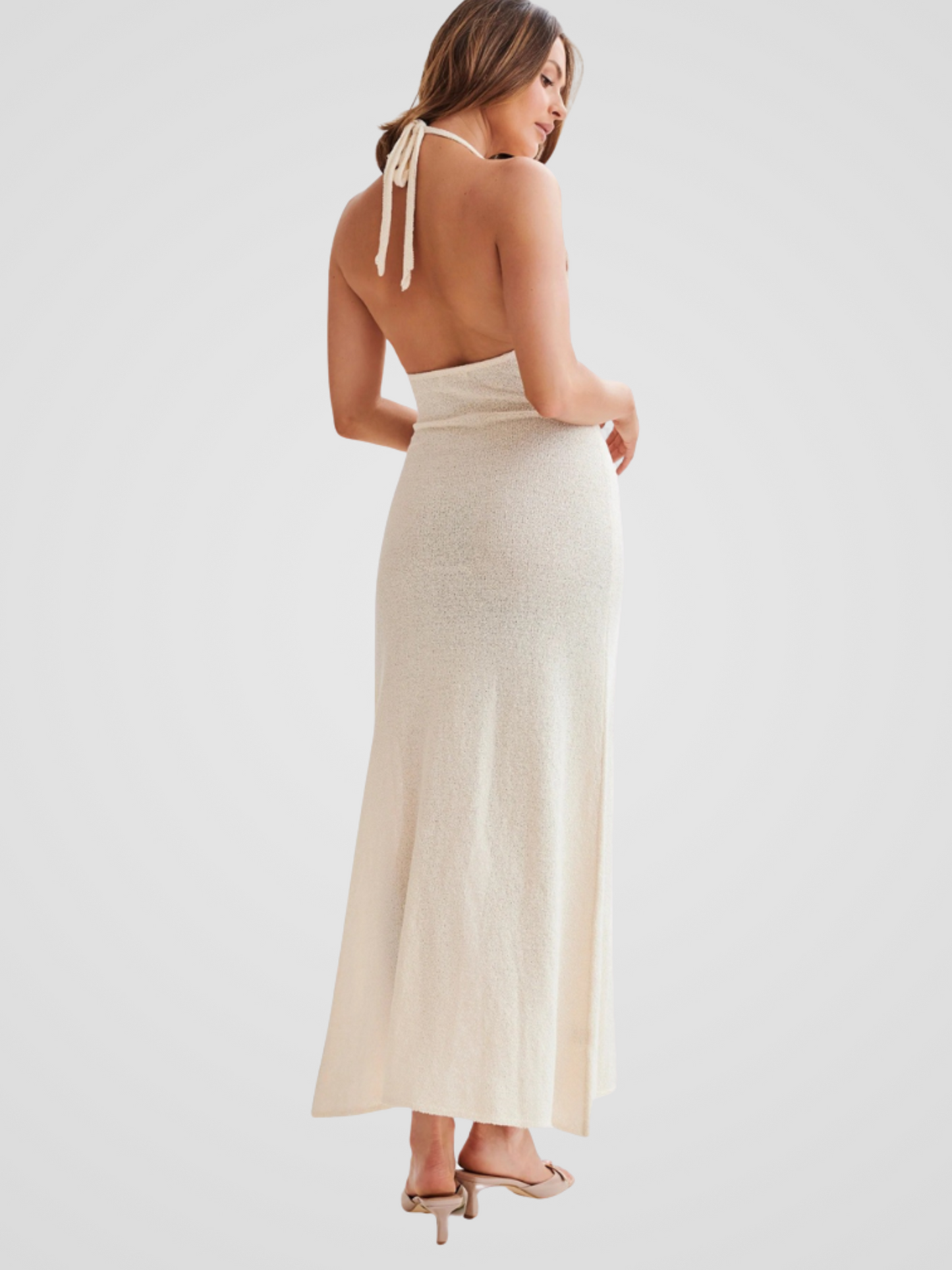 ROSA HALTER MAXIKLEID
