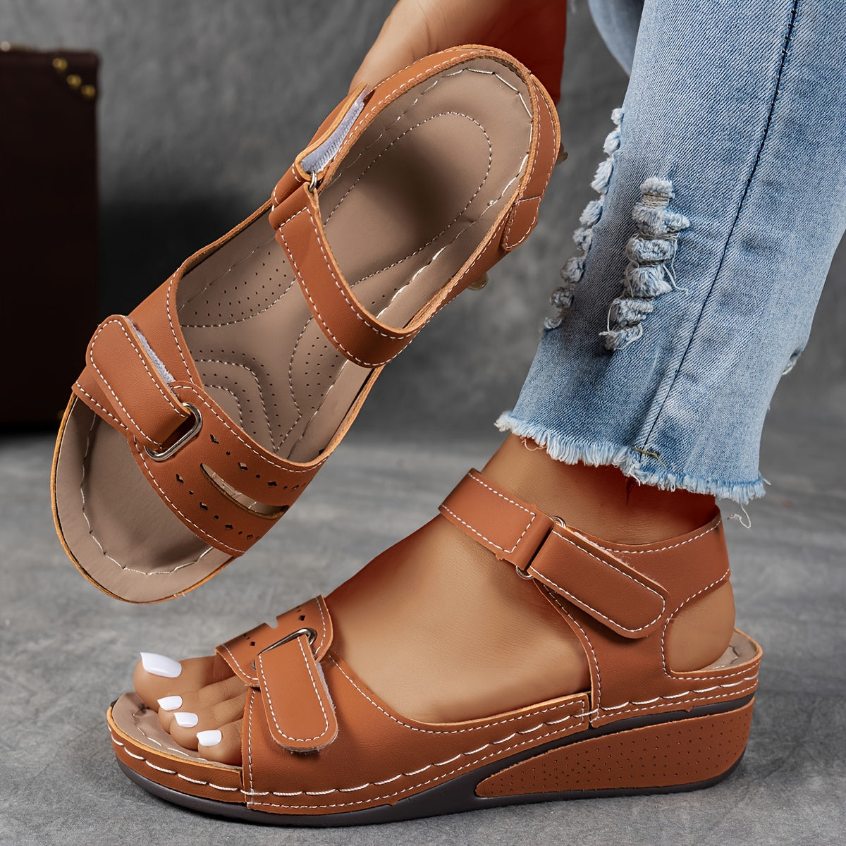 Venus™ – OrthoStyle Sandalen mit Absatz und Stabilität