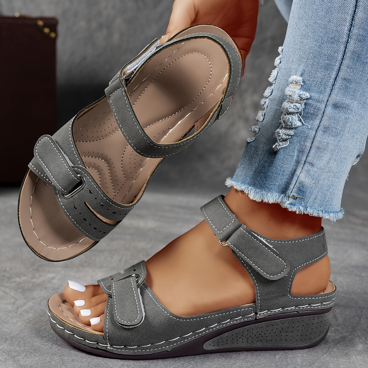 Venus™ – OrthoStyle Sandalen mit Absatz und Stabilität