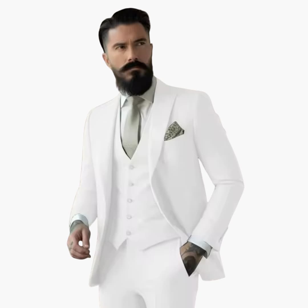 Zweireiher-Anzug für Herren - Klassisches Design mit Stil