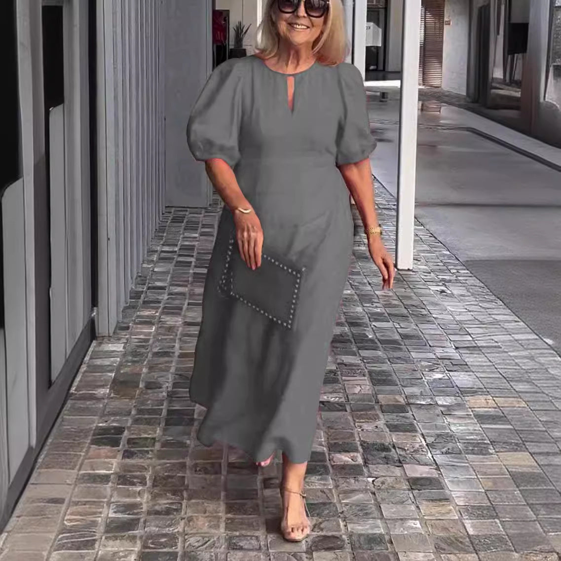 Carla™ - Elegantes Kleid mit Puffärmeln