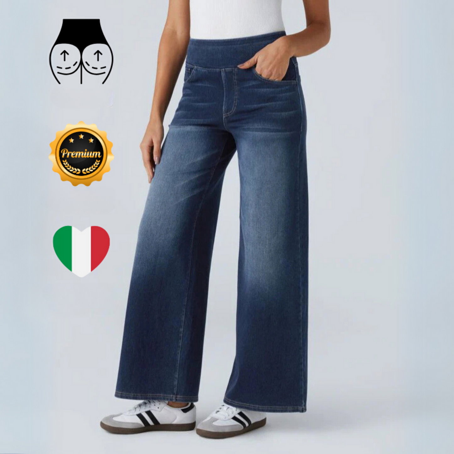 ColaFlex™ - High-Waist Jeans