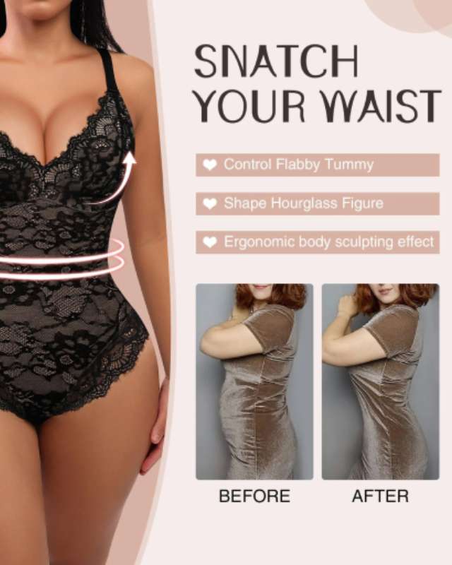 Marlene™ - Spitzen-Formwäsche-Bodysuit
