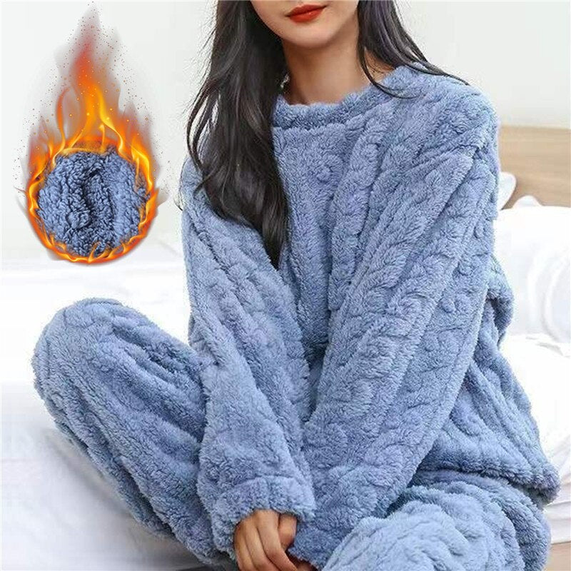 Patricia - Damen Fleece Pyjama
