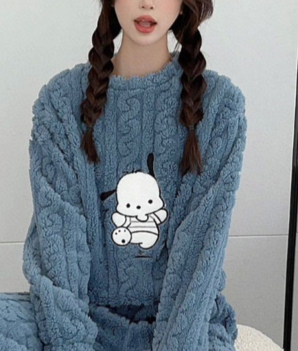 Patricia - Damen Fleece Pyjama