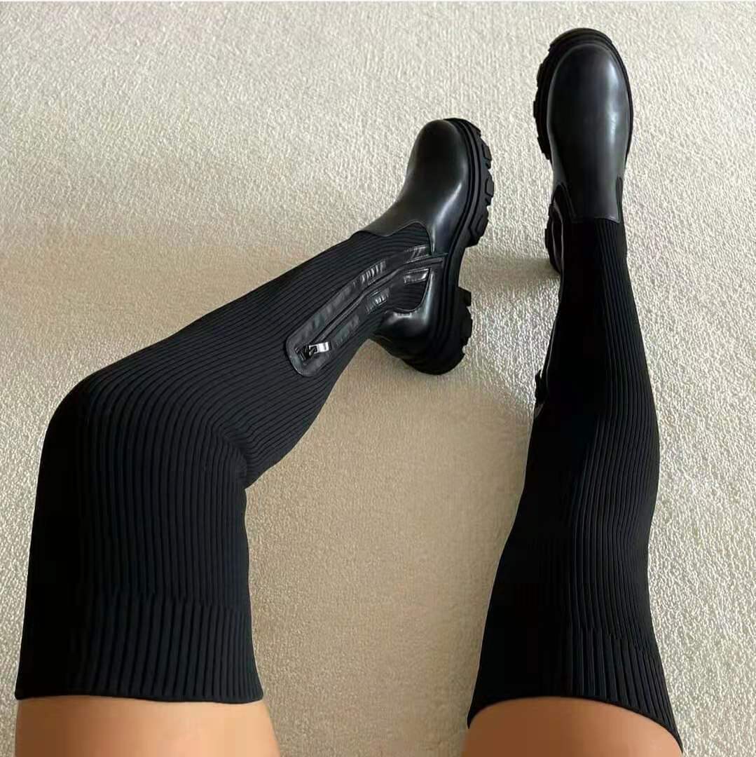 Ginevra™ – Elegante kniehohe Stiefel