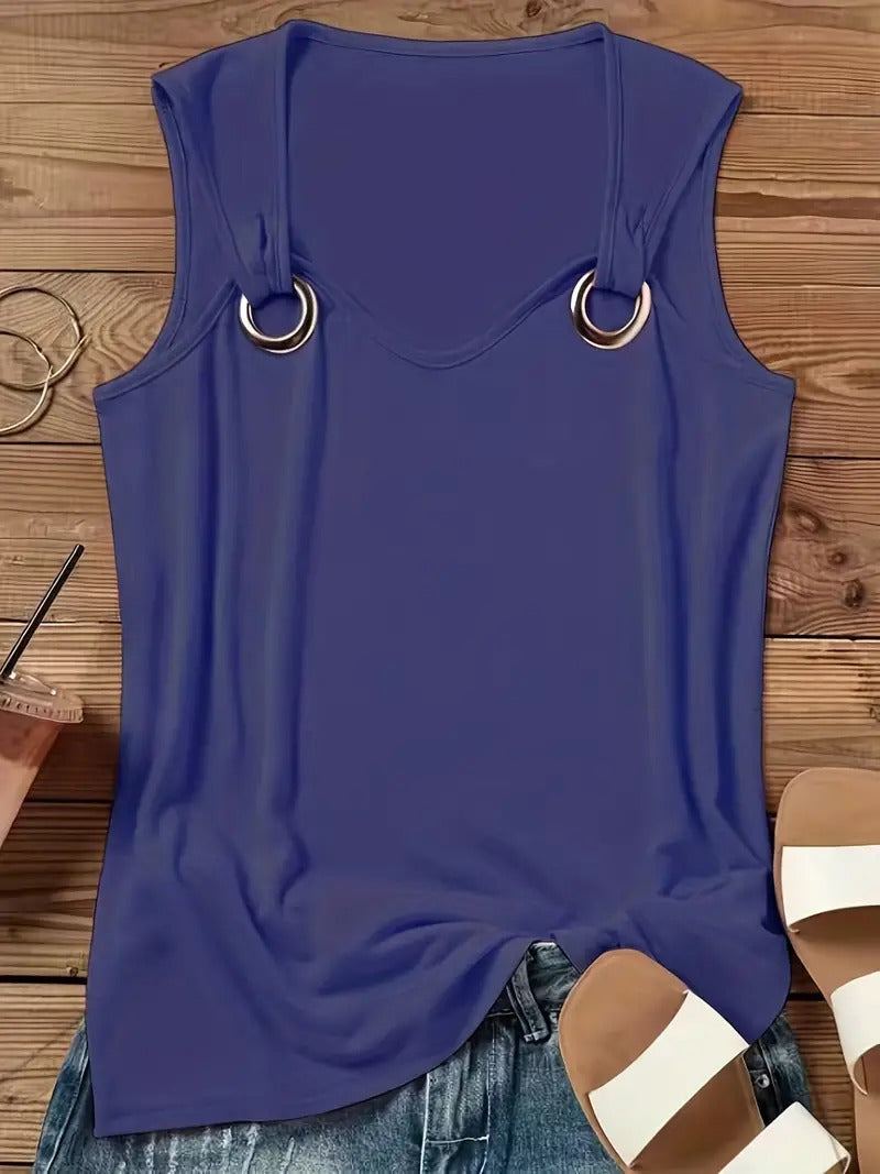 Vivid™ - Schickes ärmelloses Sommertop