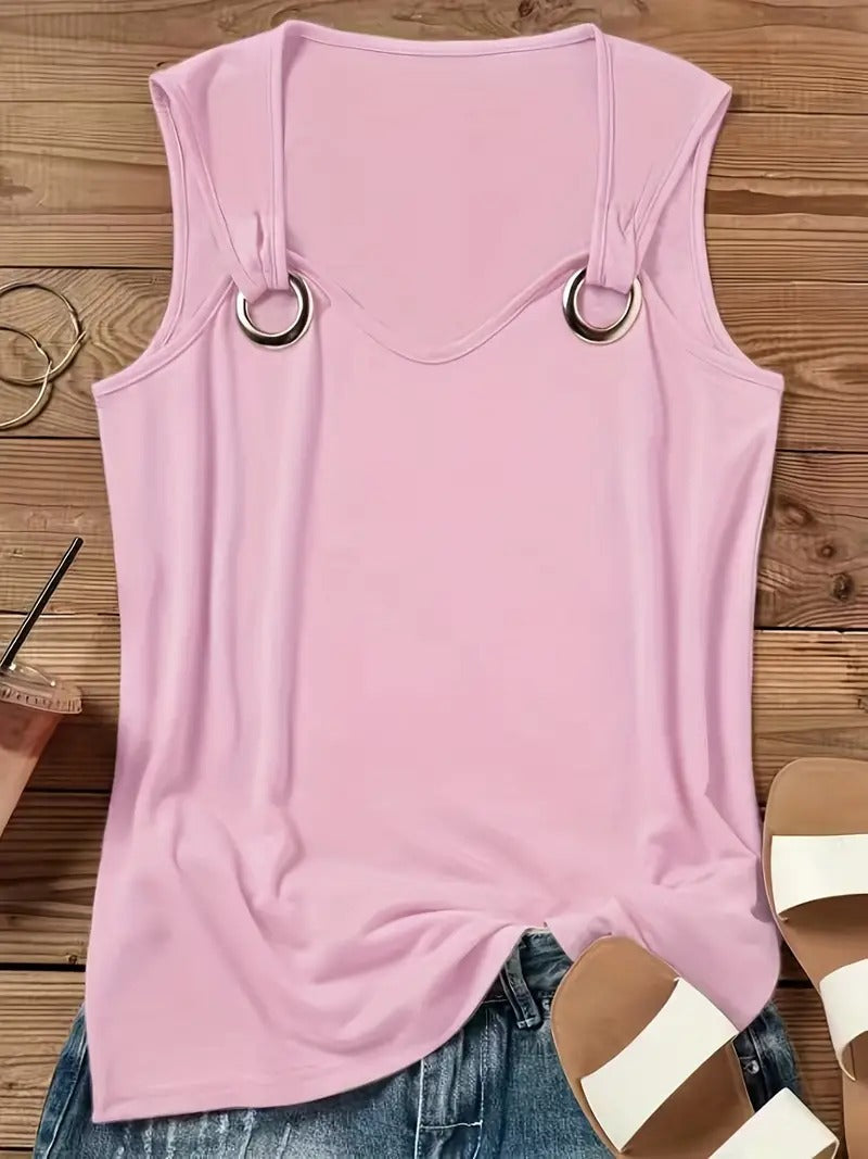 Vivid™ - Schickes ärmelloses Sommertop