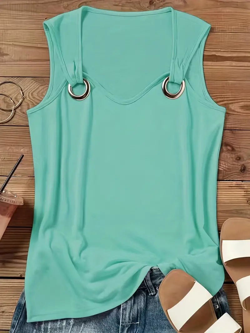 Vivid™ - Schickes ärmelloses Sommertop