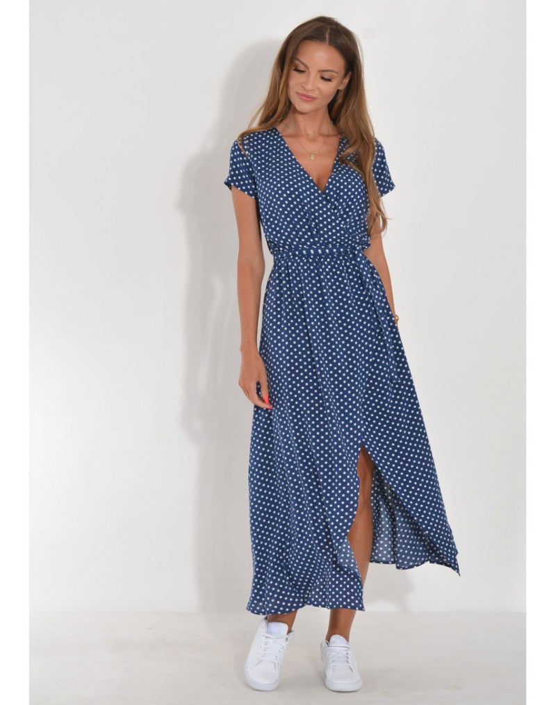 Evie™ - Stilvolles V-Ausschnitt-Kleid