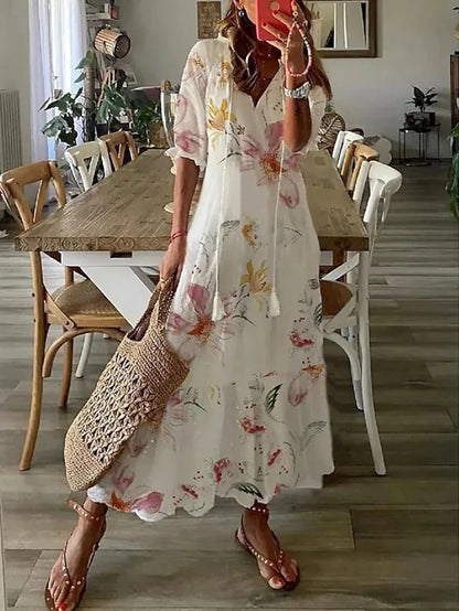 Dianna™ - Boho-Kleid mit Bauchbedeckung