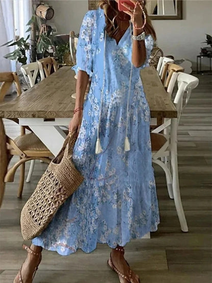 Dianna™ - Boho-Kleid mit Bauchbedeckung