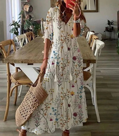 Dianna™ - Boho-Kleid mit Bauchbedeckung