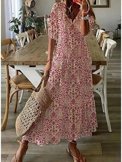 Dianna™ - Boho-Kleid mit Bauchbedeckung
