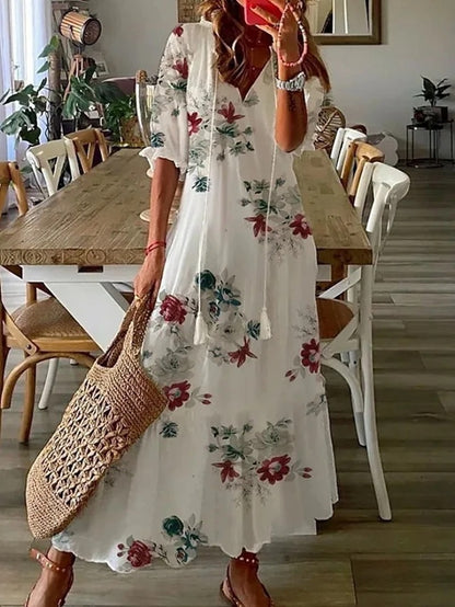 Dianna™ - Boho-Kleid mit Bauchbedeckung