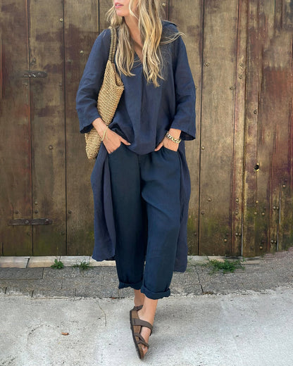 Léa™ - Luxus trifft Stil – Elegantes & Bequemes Zweiteiler-Set