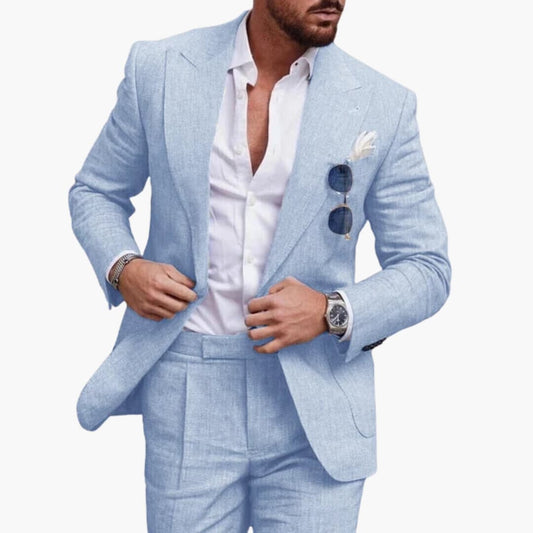 Zweiteiliger Anzug für Herren - Klassischer Business-Look