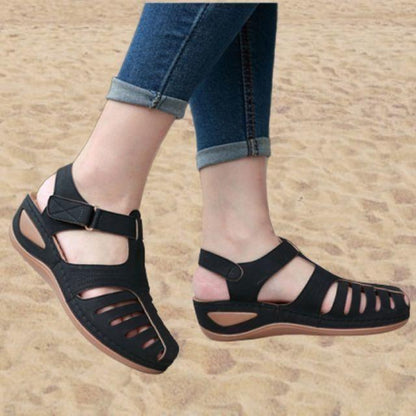 MiraWalk™ – Leichte orthopädische Ledersandalen für ganztägigen Komfort