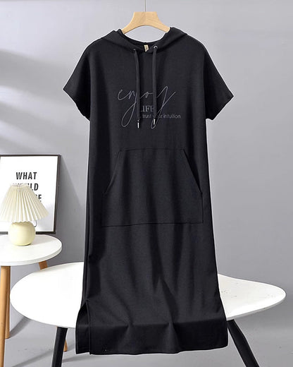 Saskia™ | Casual Hoodie-Kleid