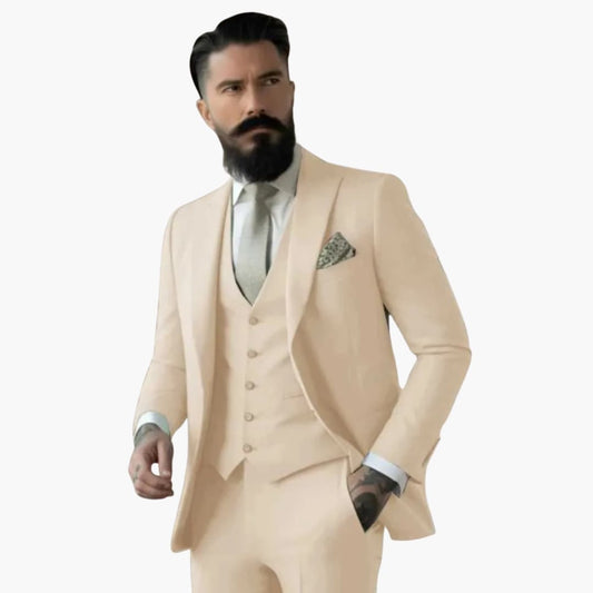 Zweireiher-Anzug für Herren - Klassisches Design mit Stil
