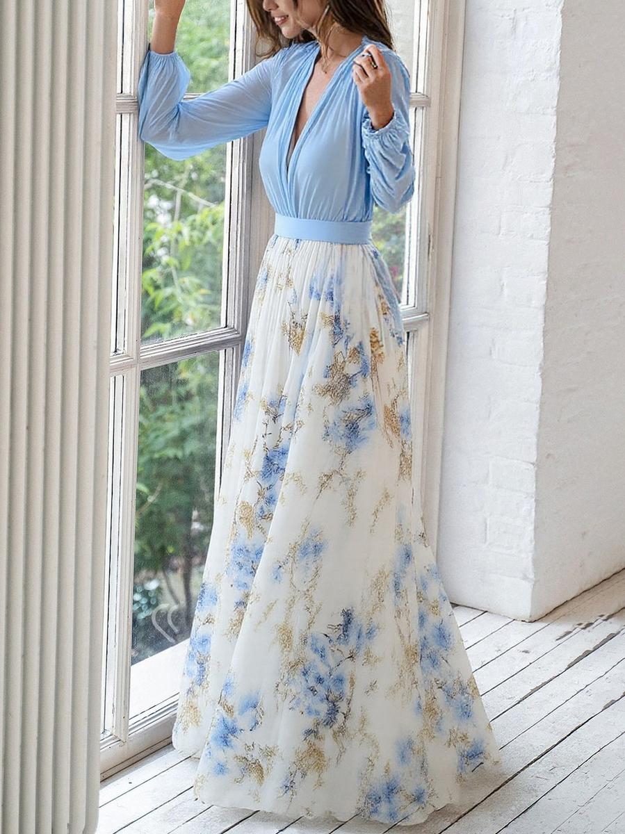 Elena™ – Floreal Eleganza™ Maxikleid