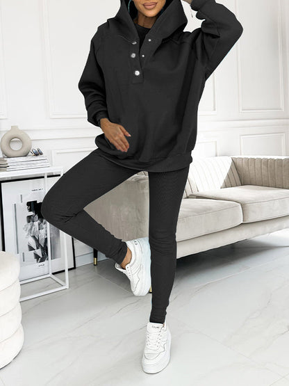 Scarlett™ – Lässiger und bequemer Sweatshirt-Anzug mit Kapuze